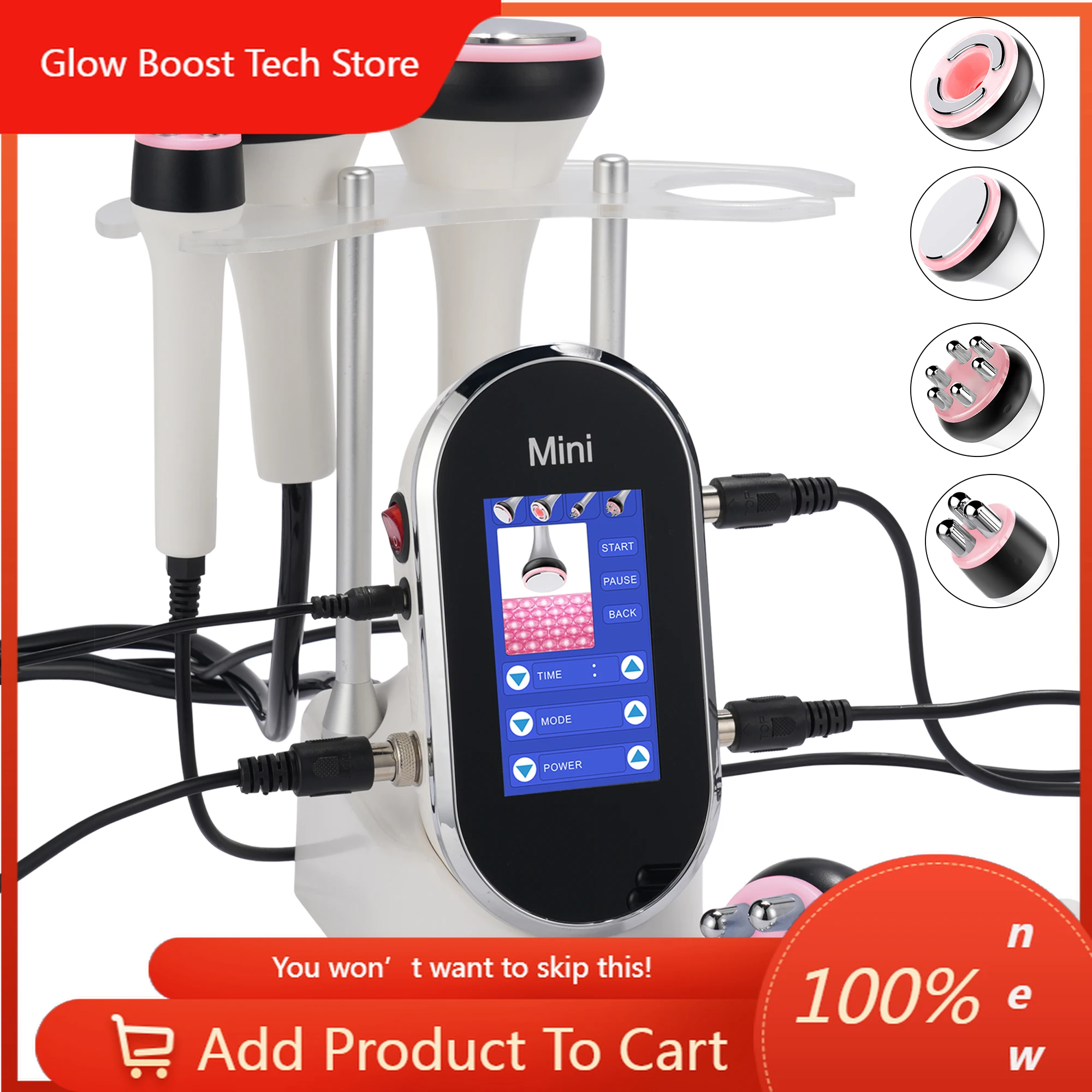 

Многофункциональный аппарат для ухода за кожей NY4: 40K кавитация, липосакция, ультразвуковая липосакция, подтяжка и лифтинг кожи