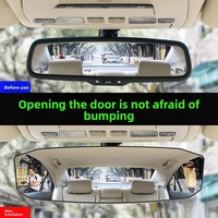 Wide Angle Convex Universal Anti Glare Rearview Mirror Car Interior Baby Seat Watch Sun Visor Safety Goggle