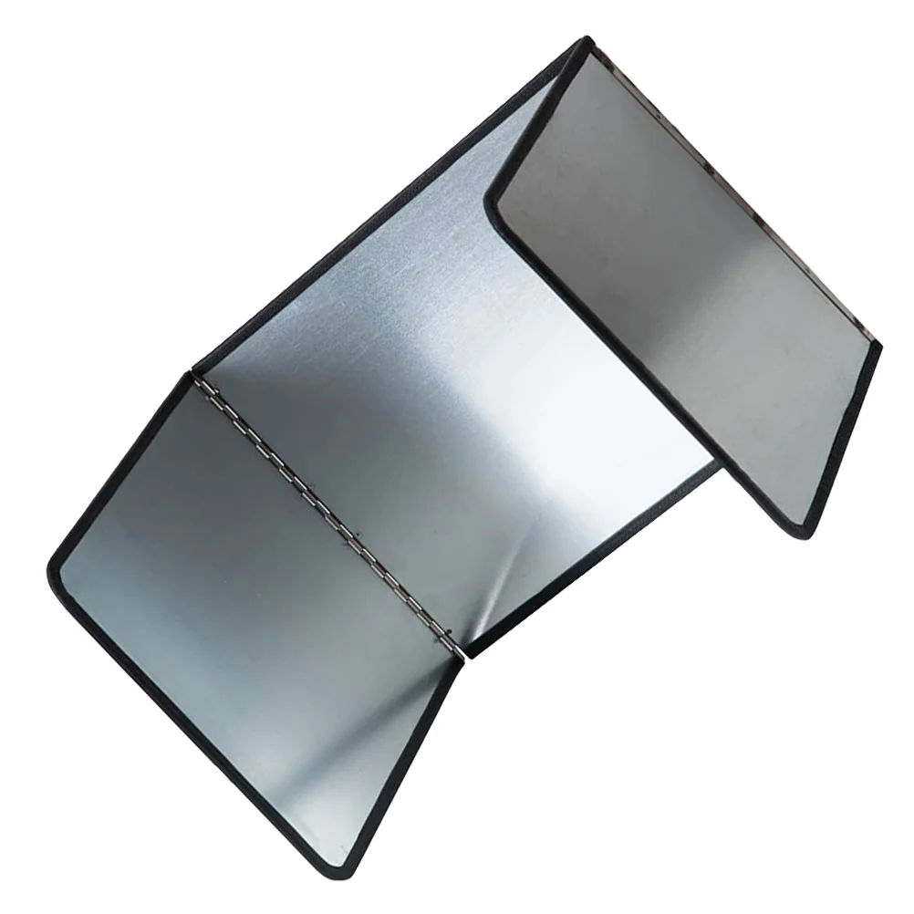 Oil Barrier Guard for Frying Pan Baffle Stove Heat Insulation Board Stainless Zinc + Iron