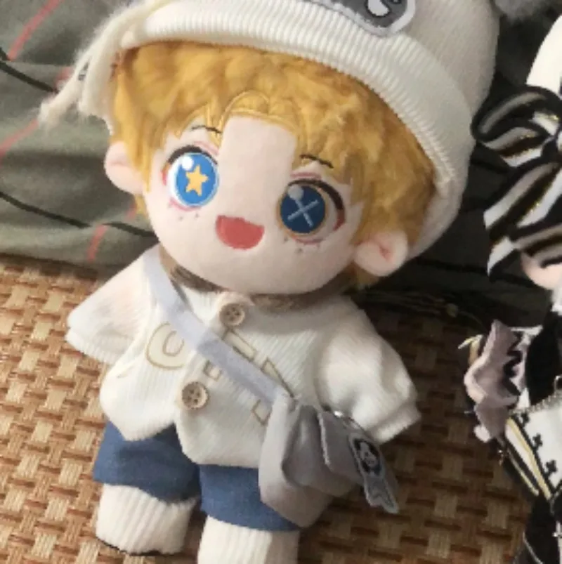 

20CM Cotton Figures Playthings Mike Morton Acrobat Anime Identity V Cute Cartoon Short Plush Body Idol Plushies Cosplay Pillow