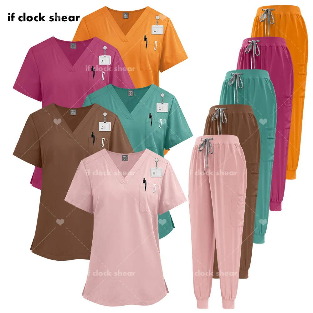 

Factory Direct Medical Top Jogger Pants Uniforms Sets Dentistry Surgical Uniforms Surgery Jogger Suit Hospital Nurse Accessories