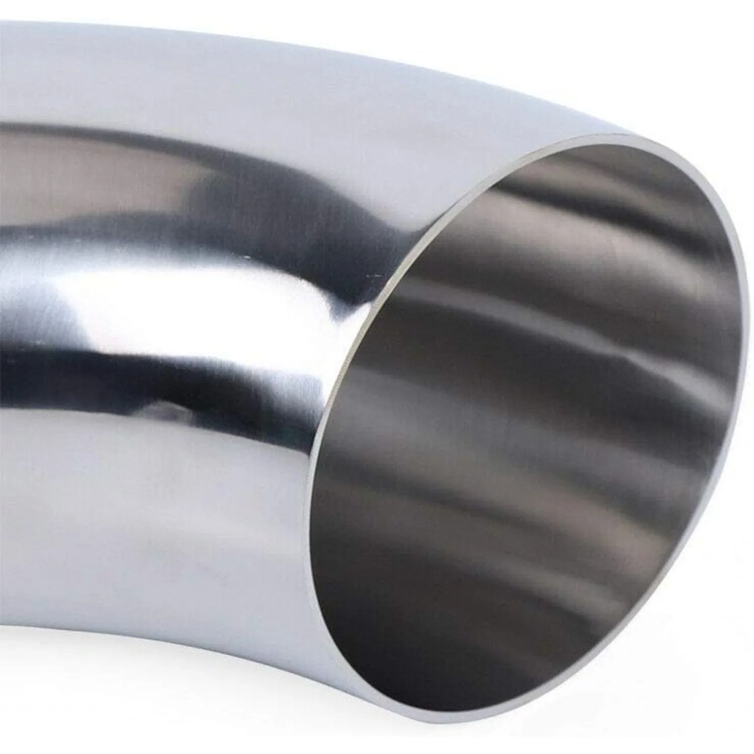 تركيب أنابيب الكوع لحام صحي 102 مم - ملحقات أنابيب الكوع لحام من الفولاذ المقاوم للصدأ مخزون أمريكي عالي التكلفة وعملية #5