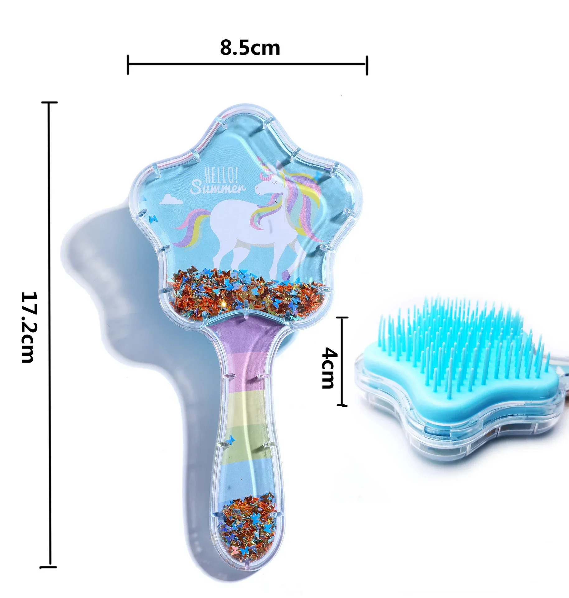 Children Cute Hair Styling Comb Cartoon Air Bag Hairbrushes Salon Hairdressing Straight Curly Hair  Children Hair Comb