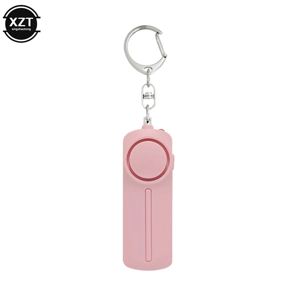 Portable Emergency Girl Women Security Alarms pull ringSelf-Defense 130 Decibels Safety Key Chain Anti-wolf Alarms