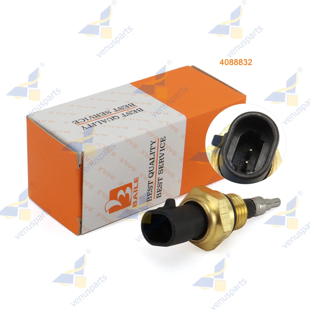 4088832 4076841 4088833 Water Coolant Temperature Temp Sensor Sender For CUMMINS ISX QSX ISF 2.8 ISBE ISC 8.3 YUTONG 3611-00054