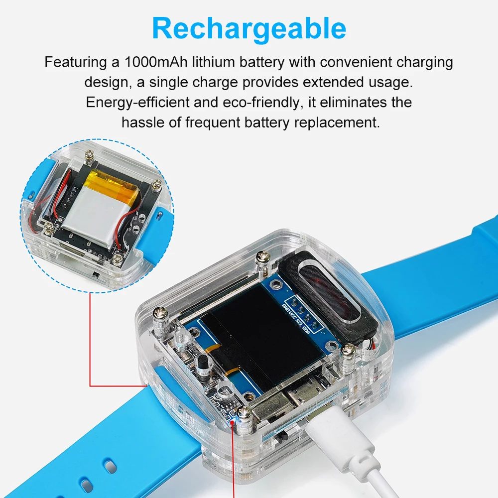 Electronic Kit Xiaozhi AI Voice Watch Artificial Intelligence