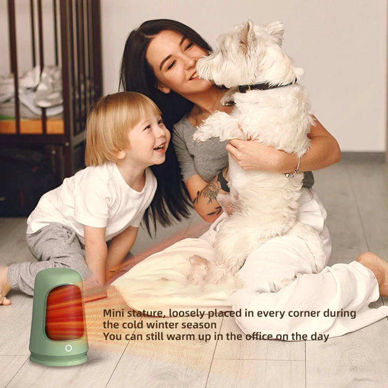 휴대용 빠른 난방 방 히터, 미니 데스크탑 히터, 가정 사무실 워머 기계, 내구성 쉬운 설치, 겨울