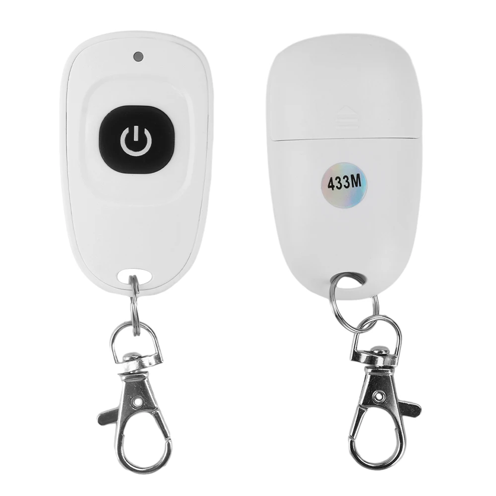 DC 3.7-12V Mini Relé Interruptor De Controle Remoto Sem Fio Para Lâmpada LED 433Mhz Micro Receptor Transmissor Smart Home