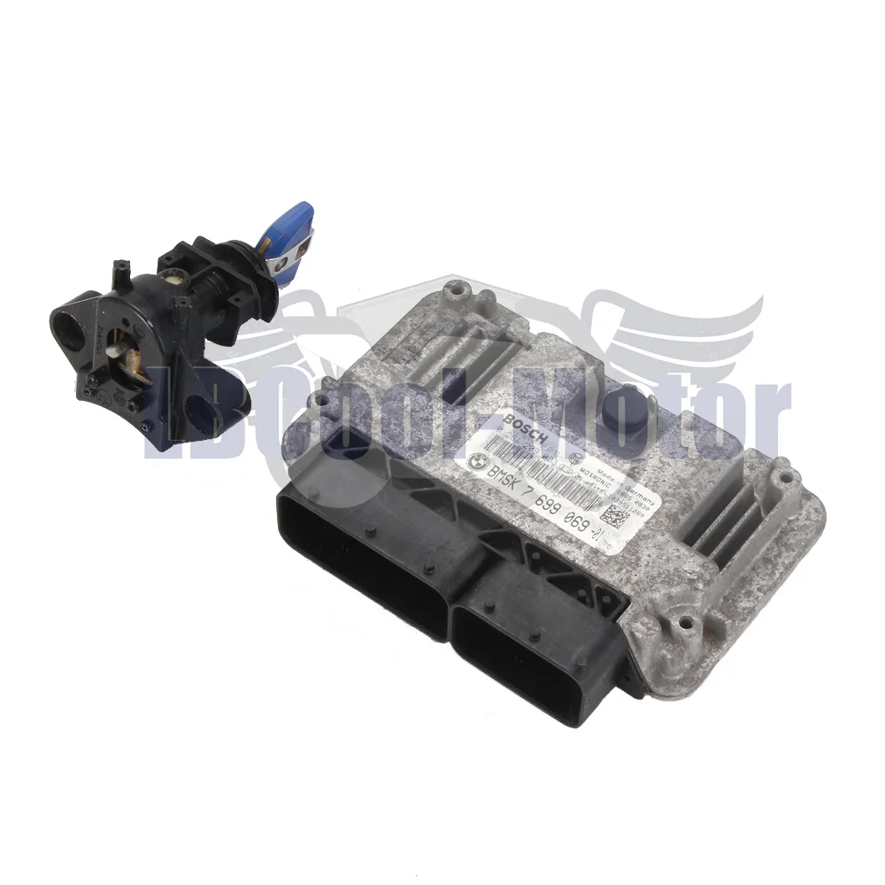 Used OEM Igniter CDI ECU Box Ignition Lock Switch Set For BMW K1200R 2007-2008 7699069-01 0261209003 ECU Computer Control Unit