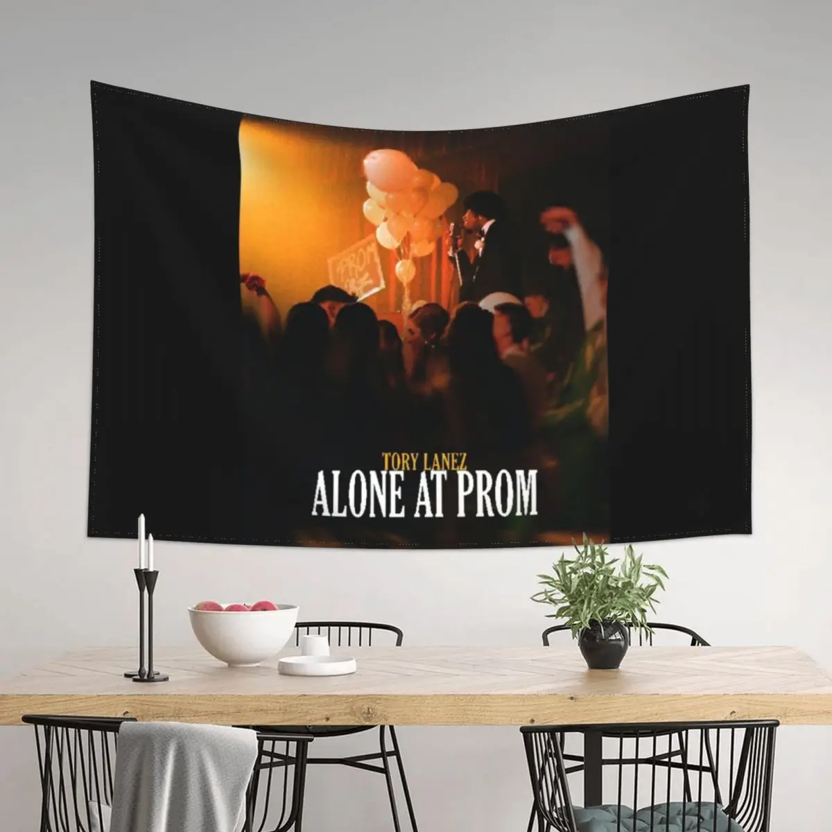 

ALONE AT PROM - TORY LANEZ Tapestry Decoration For Home Room Decoration Accessories Wall Art Bathroom Decor Tapestry