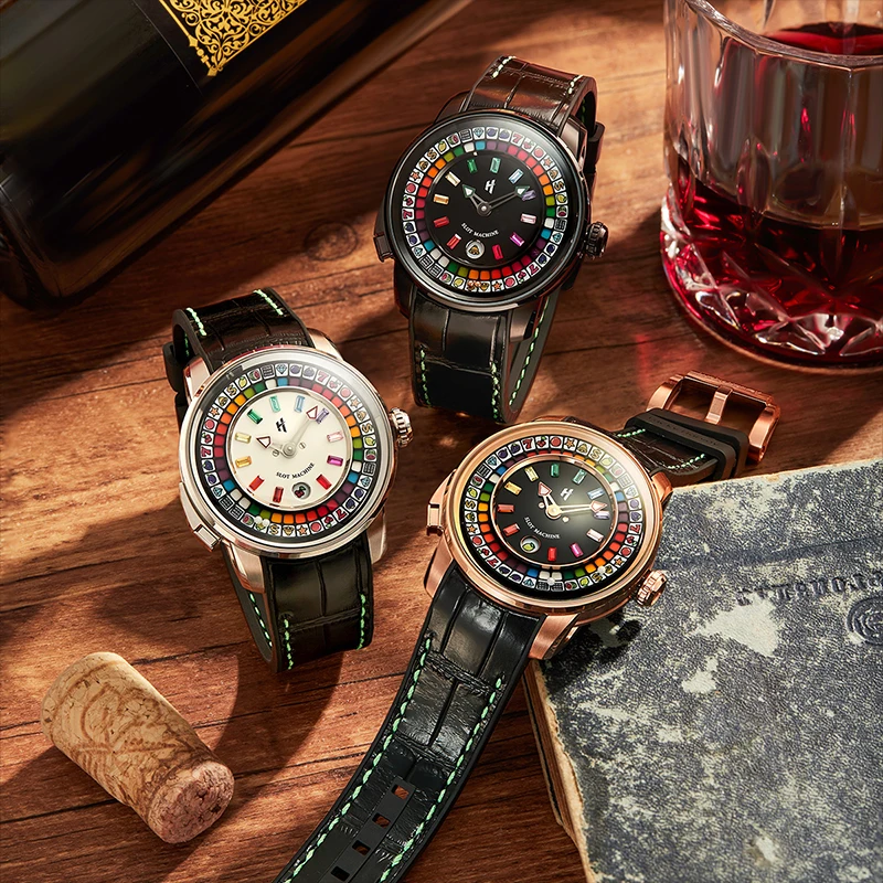 

LUCKY HARVEY Player Series Fruit Arcade Watch Men's Mechanical Watch