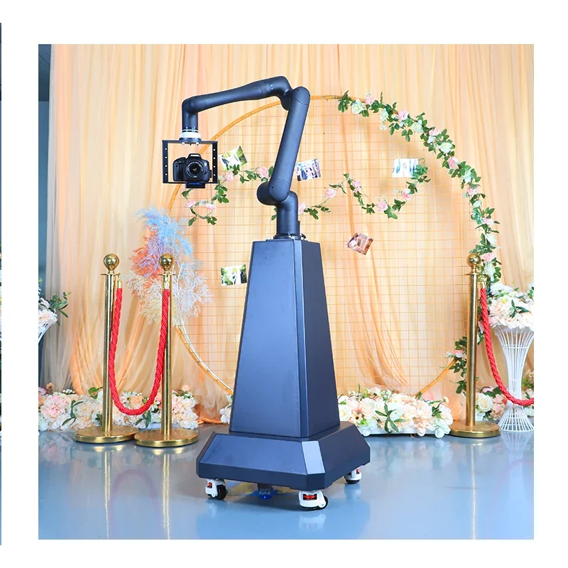 Magic Portable Automated  Robotic Photography Arm Selfie Camera Robot Glambot 360 Photo Booth Machine