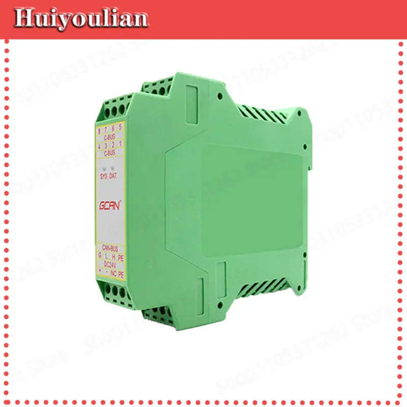 Modbus TCP RTU To CAN Protocol Converter Ethernet Serial Port To CANopen Gateway