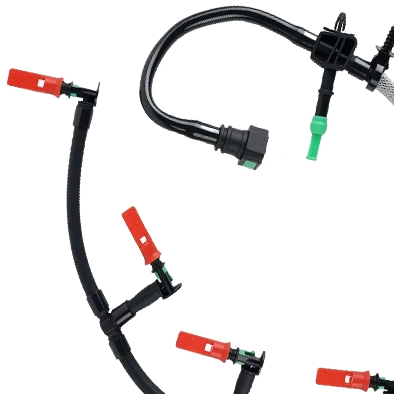 For Ford Transit MK7 MK8 Custom 2.2 TDCI Euro 5 Fuel Injector Leak off Pipe BK2Q-9K022-AF 1761934 9801197080 Auto Engine Part