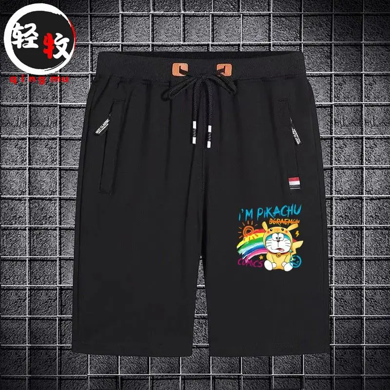 

Collaborative Pure Cotton orts ex Summer Running Training Sports Five-Quarter Length Trendy Casual Pants