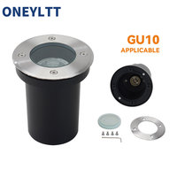 LED In-ground Light 12V 85-265V Buried Lights GU10 MR16 Waterproof Outdoor Recessed Spot Ground Lamp Underground Floor Lamps