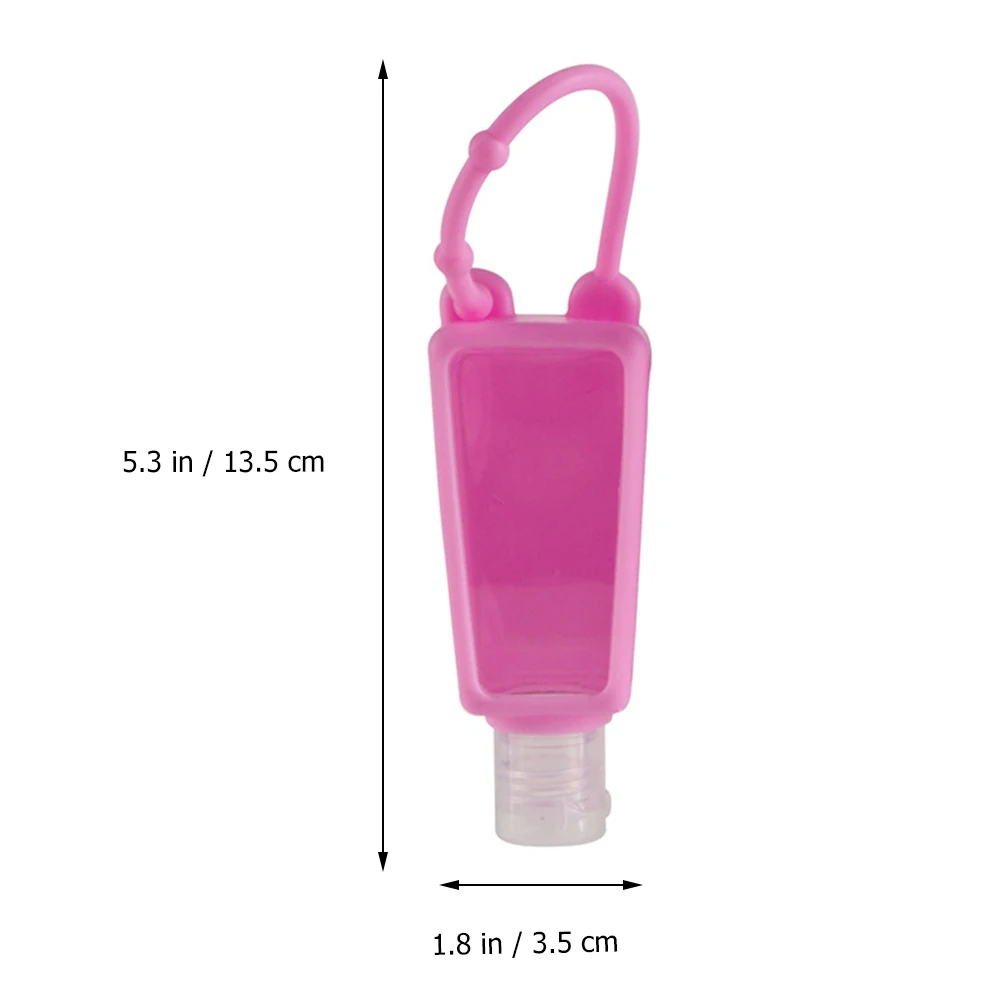 

24 Pcs Hand Bottle Leak Proof Containers Plastic Empty Bottles Transparent Travel Shower Gel