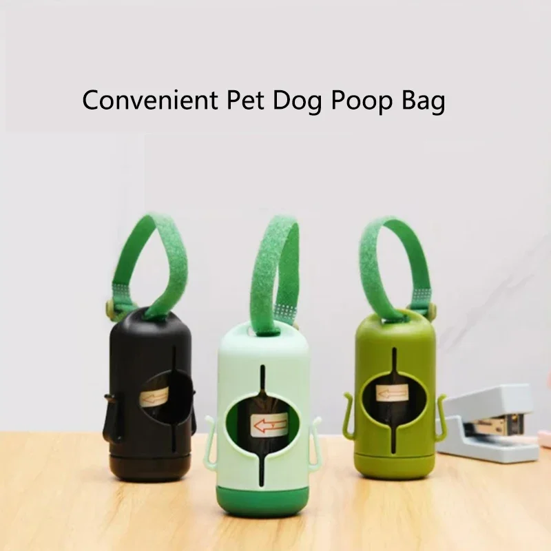 Pet Waste Bag Dispenser For Dog Poop Bags Bone Shape Plastic Pet Small Dog Outdoor Waste Poop Bag Dispenser Holder