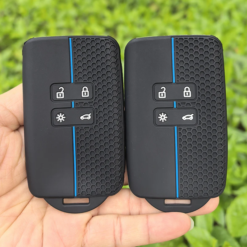 Silicone Car Key Cover For Renault Captur Koleos Kadjar Arkana Megane Dacia Duster Sandero Stepway Smart Remote Control Fob Case image 5