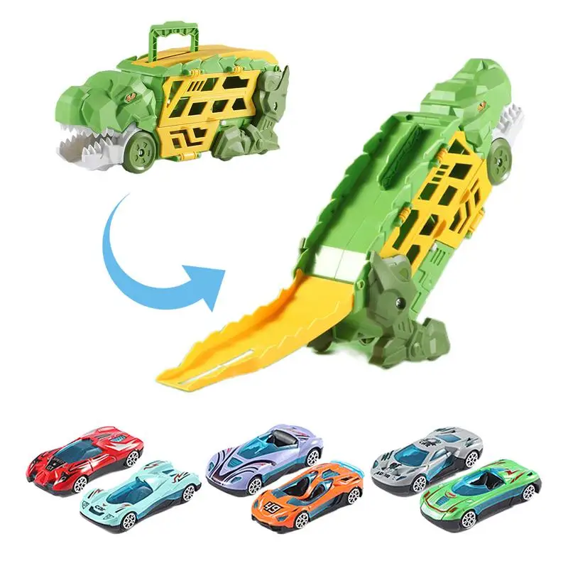 

Dinosaur Truck Toys For Kids Carrier Transport Truck For Children Creative Design Transport Truck Toys For Party School Home And