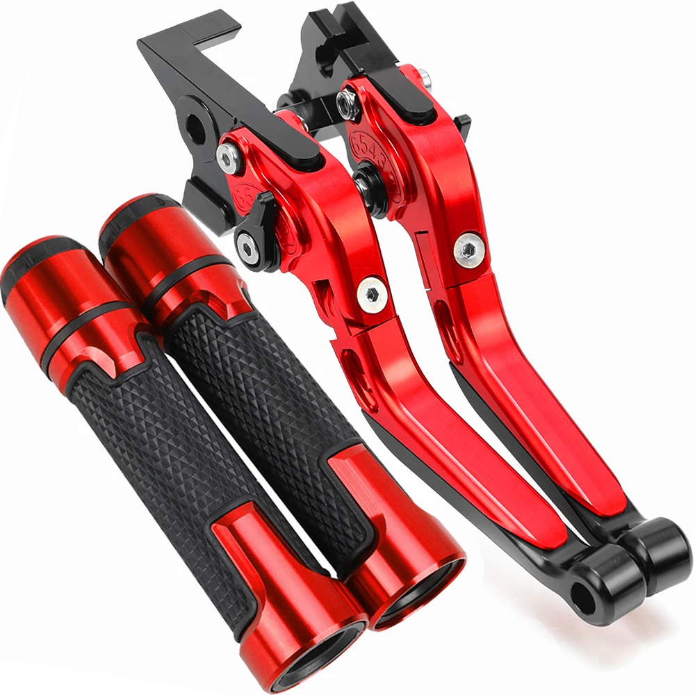 

SRMAX Motorcycle Accessories Brake Clutch Levers Handlebar Handle bar Hand Grips Ends For Aprilia SRMAX SR MAX 250 300 MAX250