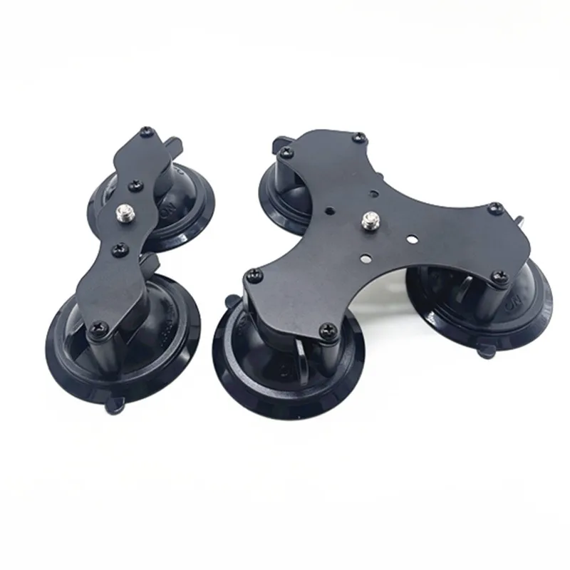 Dual / Triple Suction Cup Base Heavy Duty Twist Lock for GoPro Camera Mount Car Windshield Window Glass Phone Projector Holder