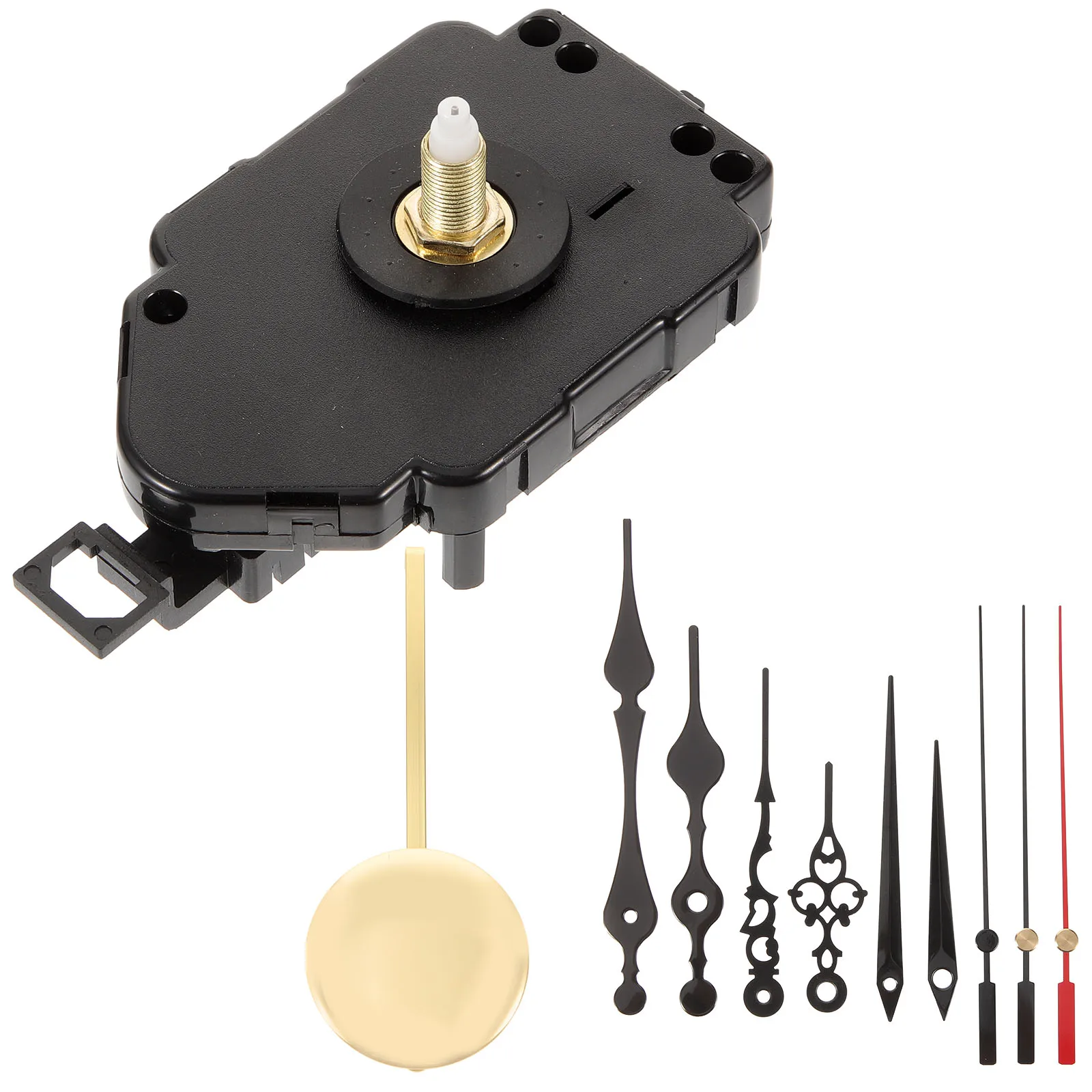 

1 set Clock Tower Quartz Pendulum Parts Movement 22MM Shaft DIY Repair Kit Replacement Mechanism Clock Hands Accessories