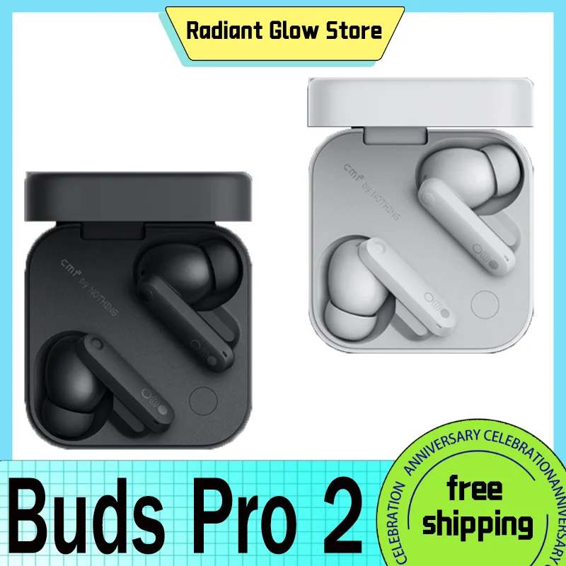 

Cmf By Nothing Buds Pro 2 Headphones Bluetooth Anc Noise Reduction Hifi Wireless Earphones Custom Earbuds For Outdoors Gifts