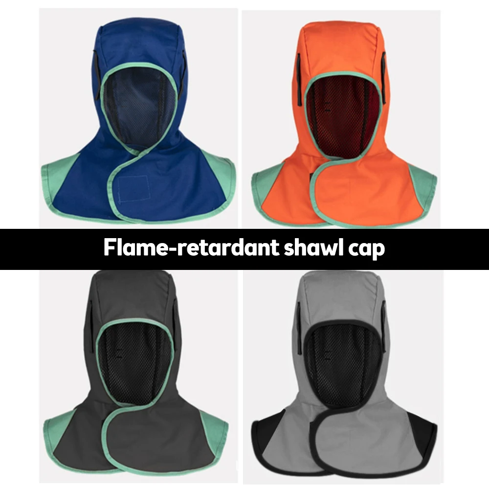 Imagem -02 - Respirável Flame-retardant Protective Welding Hood Tampa do Pescoço Mão Ferramenta Cap Segurança