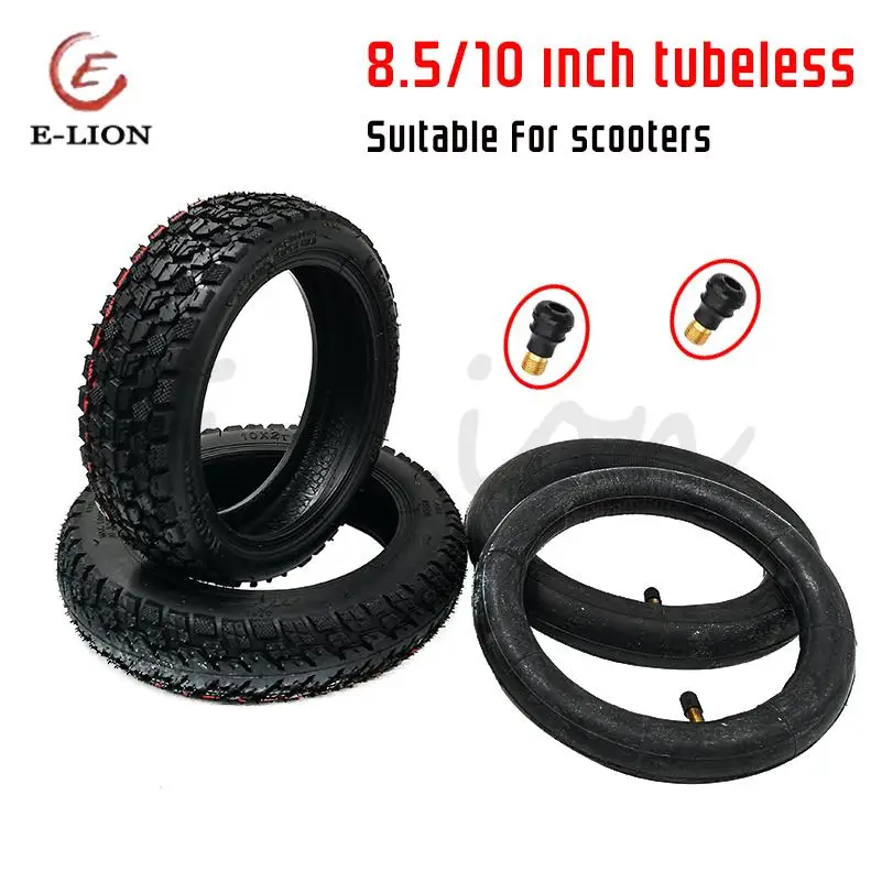 Heißer 10x2-6,1 Off-road schlauch Außen Reifen 8,5 Zoll 8 1/2x2 Rutschfeste Tubeless Reifen für Xiaomi Mijia M365/Pro Elektrische Roller
