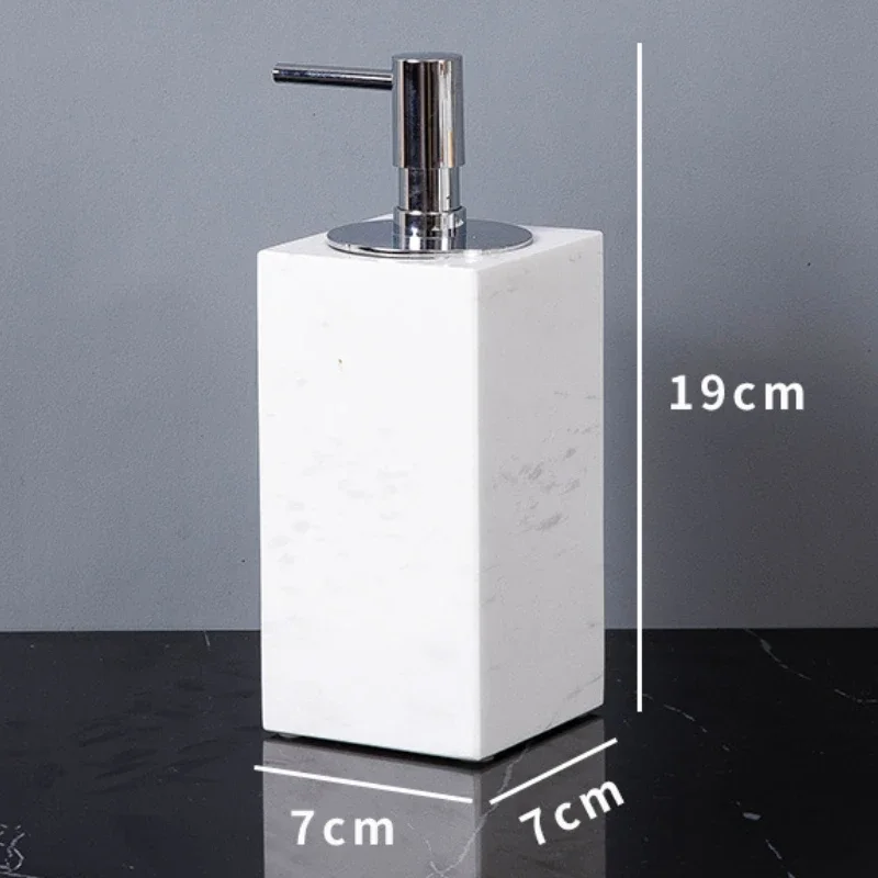 Marble Bathroom Accessories Set Nordic Lotion Bottle Multi Scenario Use Bathroom Products Luxury Economic Household Merchandises