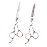 Hairdressing Scissors Left-Hand Purple Dragon Wholesale 5.5\