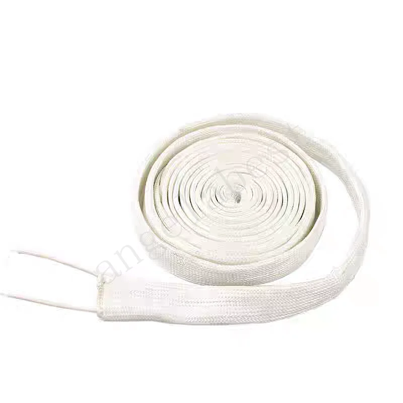 220V RDB Type Fiberglass Electric Heating Belt Tropical Hairline Glass Fiber Heating Line 220V 1m/2m/3m/4m/5m