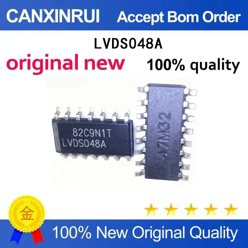 

(5 Pieces) New stock SN65LVDS048ADRG LVDS048A LVDS048 SOP16