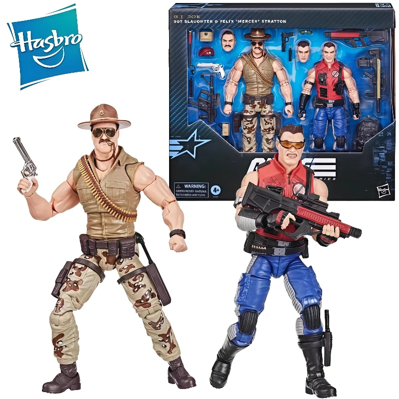 

In Stock Hasbro G.I. Joe GI Joe Classified Series Slaughter & Felix "Mercer" Stratton Action Figure Model Collect Hobbies Toys