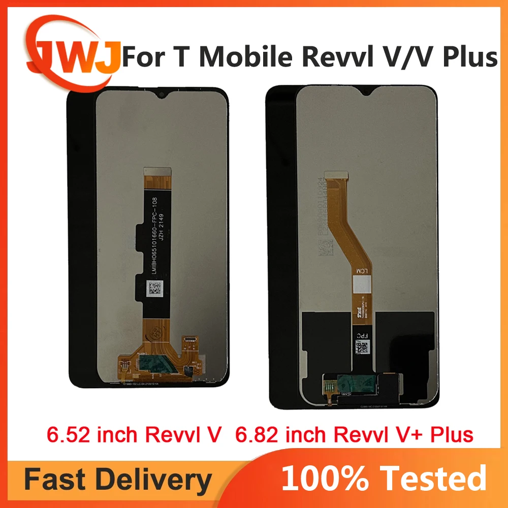 For T-MOBILE REVVL V 4G LCD Display Touch Screen Sensor Digitizer Assembly Replacement Display T-MOBILE REVVL V+ Plus LCD Sensor