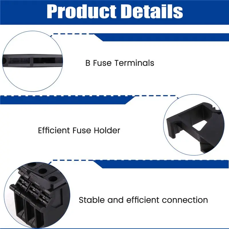 A93E-UK-5-HESI Fuse Terminal Block Uk5rd Rail Type 4Mm Fuse Terminal Block Connector Fuse Holder Conductor Fuse Terminals