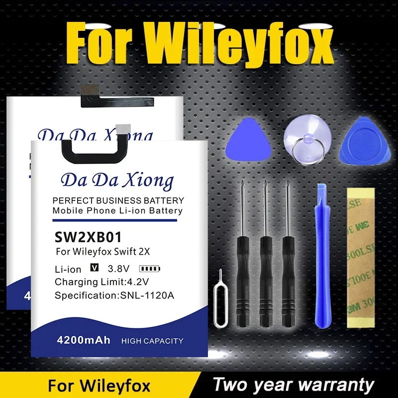 New SWB0116 SPB0116 SW2XB01 SWB0115 SUB0116 E313 High Quality Replace Battery For Wileyfox Swift Spark 2 2X X E313 Plus