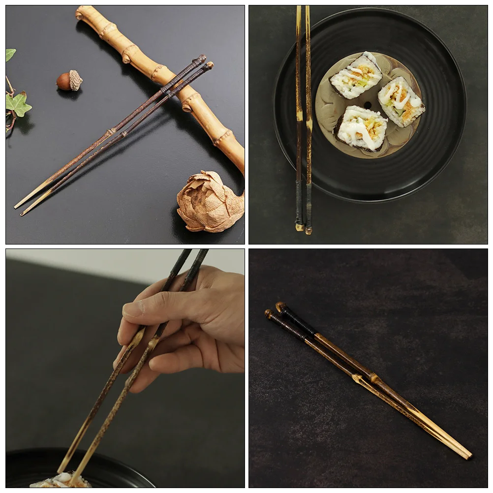 

Bamboo Chopsticks Reusable Public Chopsticks Safe Environmental Public Tableware Japanese Kitchen Utensils