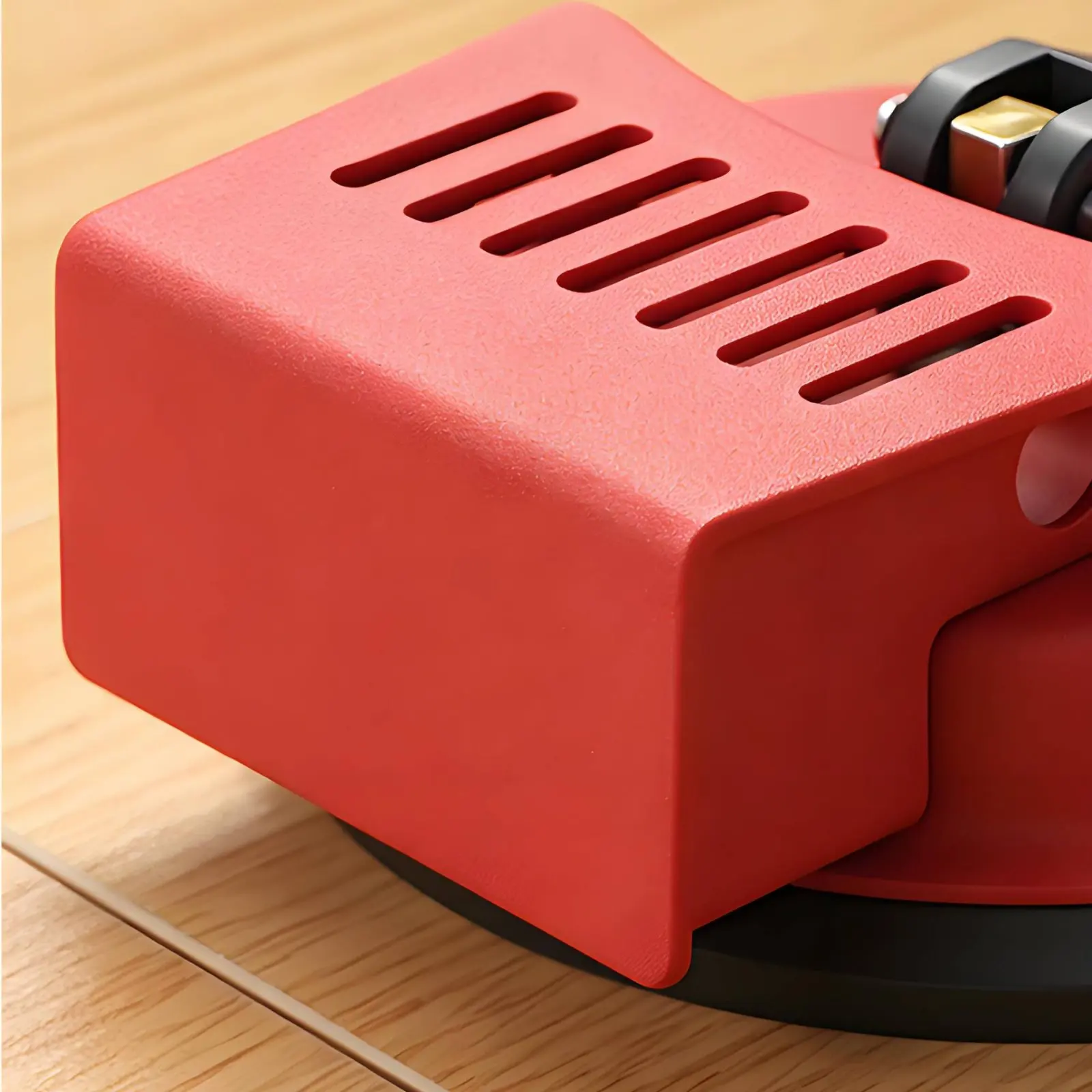 

Laminate Floor Seam Repair Tool Shock Absorbing Wood Floor Seam Lifter Rubber Suction Lifter Long-Lasting Safe on Surfaces