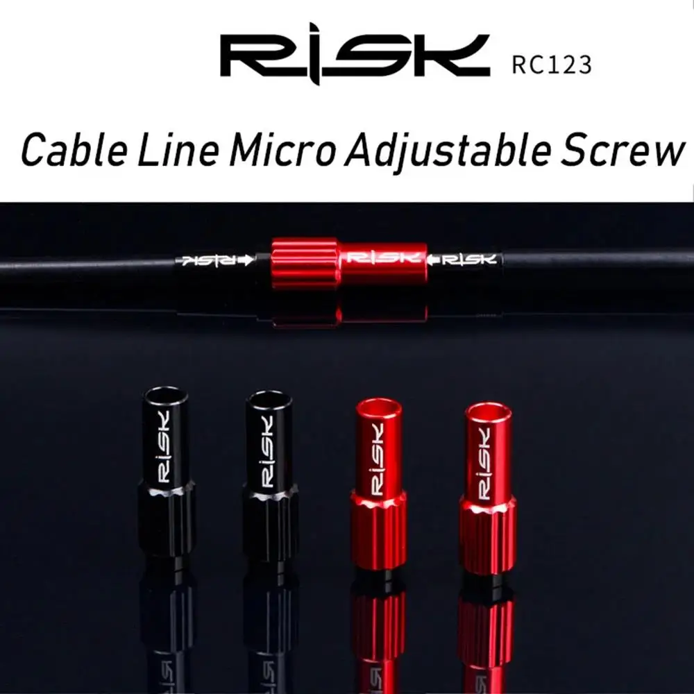 RISK MTB Bikes Brake Cable Gear Micro Adjustable Screws Shift Connector Line Parts Road Bicycle Shifter Regulator Accessories