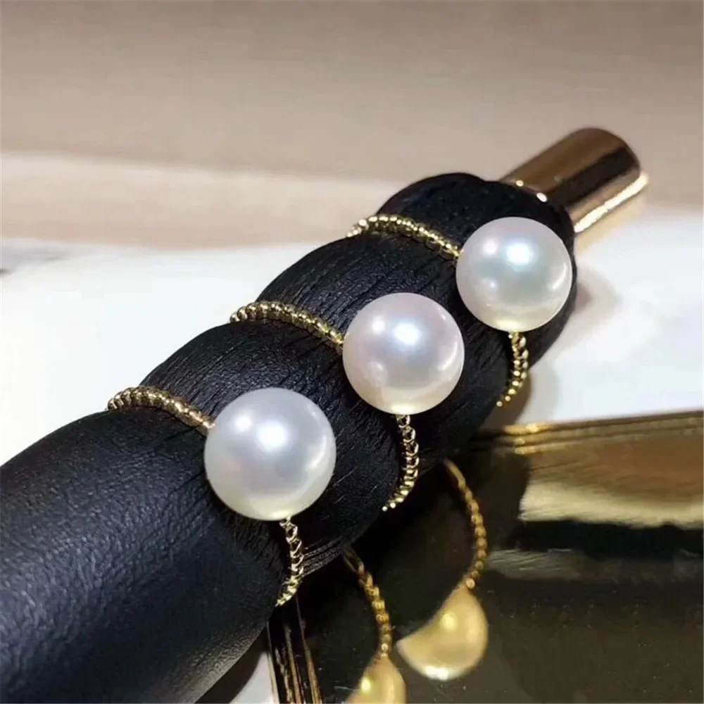 

Wholesale Classic Ring Accessorie Settings Adjustable Blank Pearl Ring Setting Base For Women Diy Jewelry Making J009