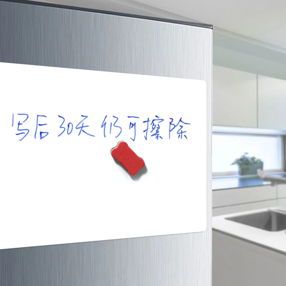 

Magnetic Whiteboard Fridge Smooth Surface Dry Erase Board Kitchen Office Use Memo Pads Sticker Message Notepads Reusable