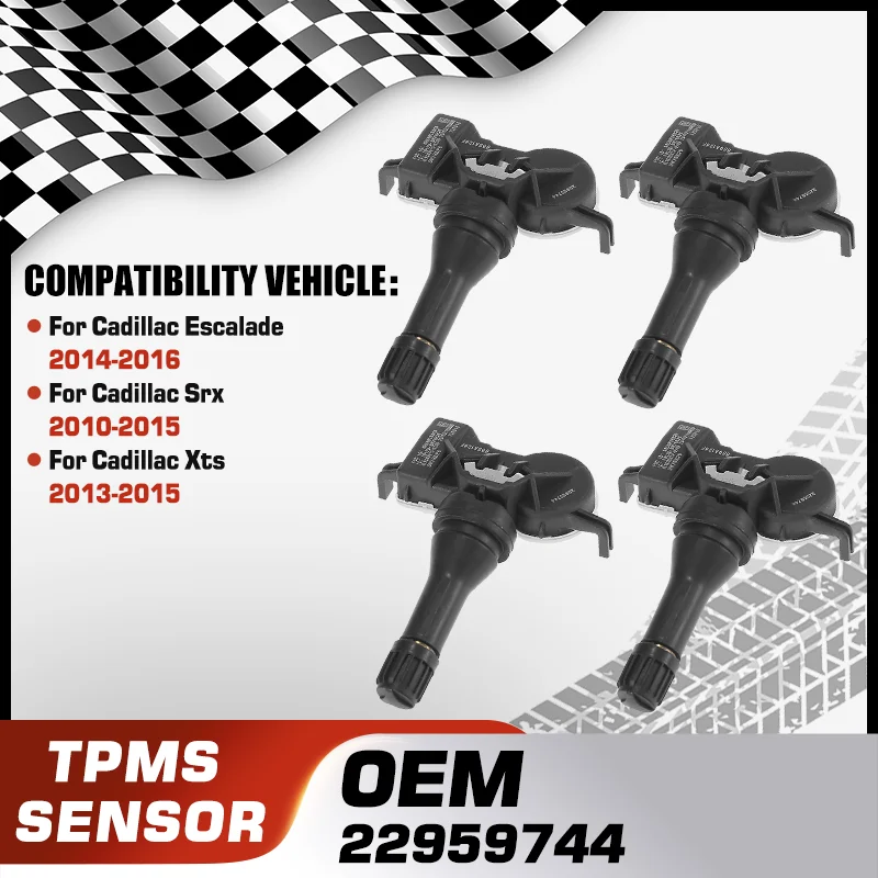 

22959744 Car Tire Pressure Sensor TPMS For Cadillac Escalade 2014-2016 Cadillac Srx 2010-2015 Cadillac Xts 2013-2015 12768826X