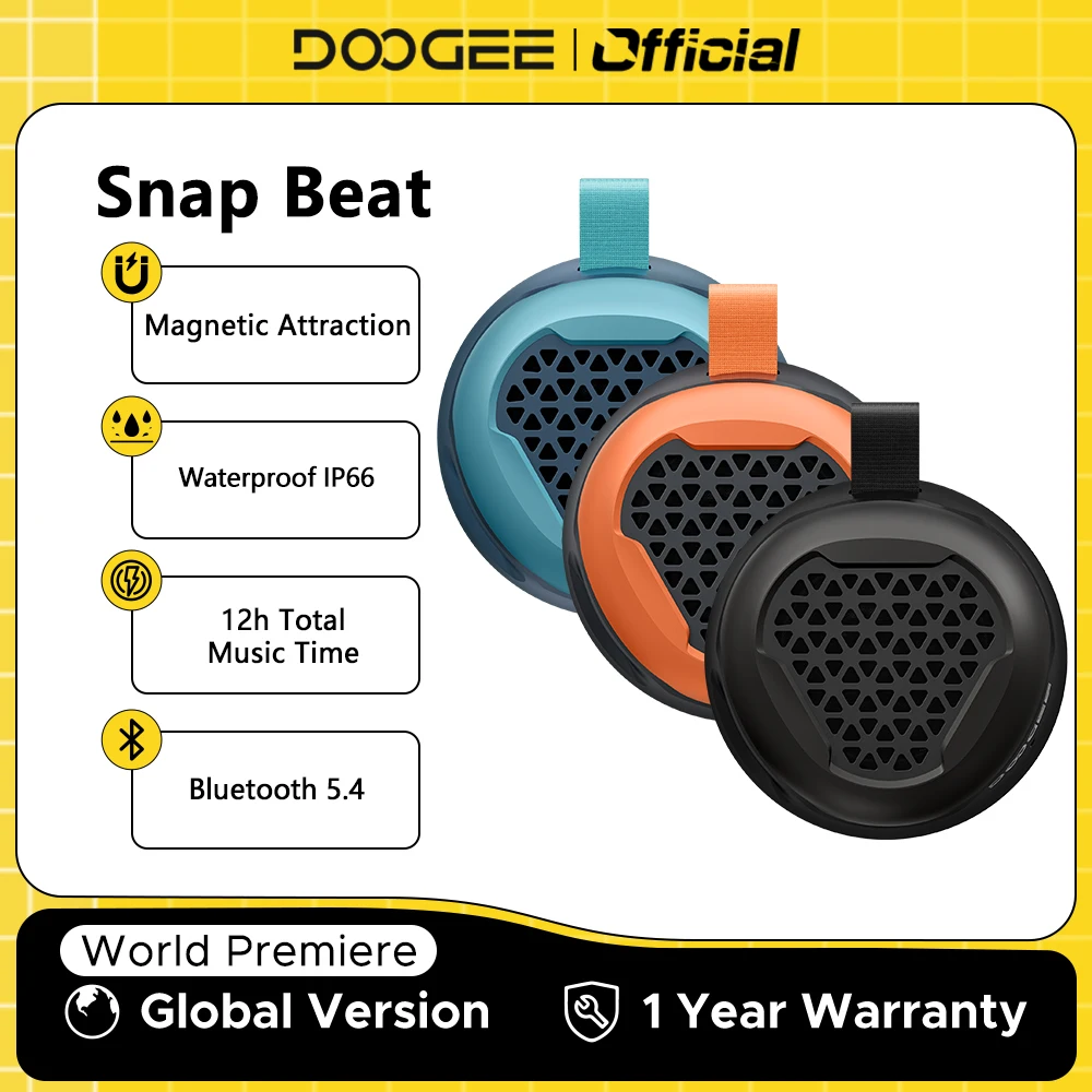 Maße von DOOGEE SnapBeat Mini: Ein ultimatives Bluetooth-Lautsprecher-Erlebnis