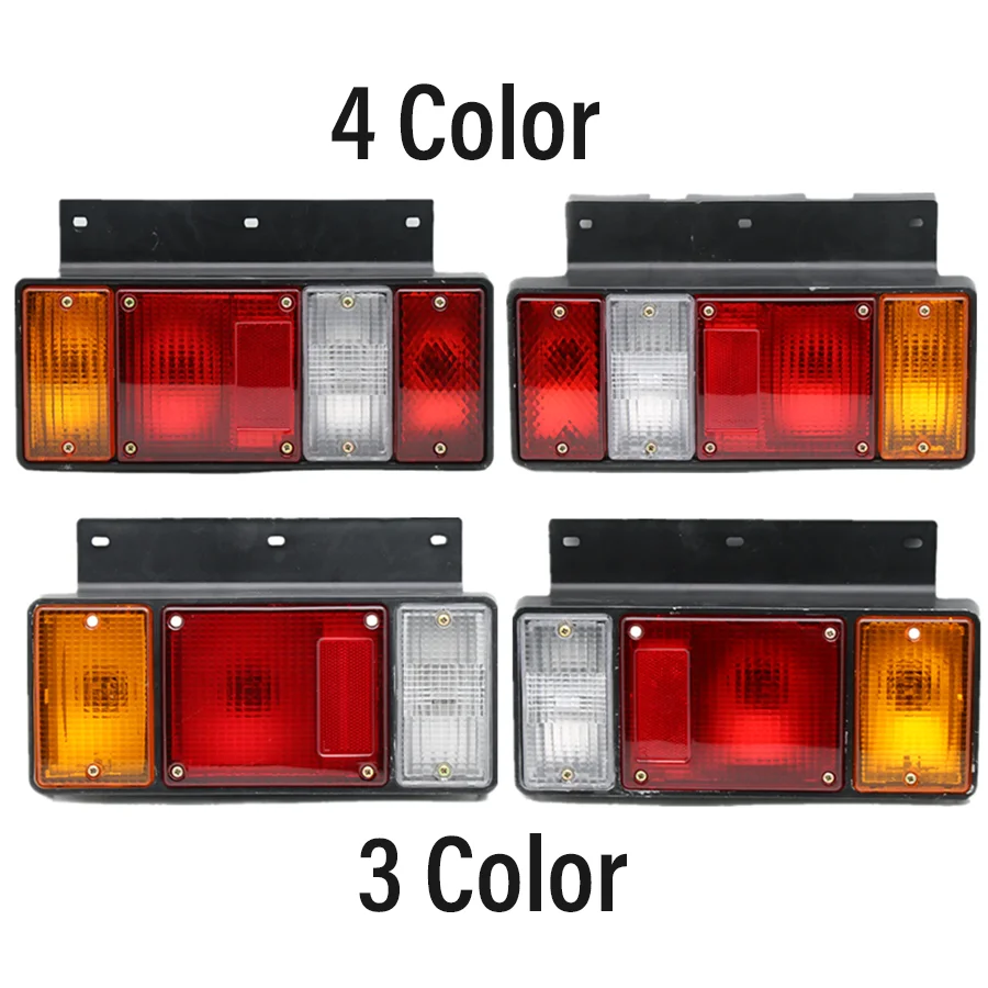 Lâmpada para para-choque traseiro de caminhão, 12v/24v, para isuzu 100p/600p/700p, luz de freio de estacionamento traseira, acessórios de lâmpada refletora de sinal de aquecimento, 1 peça