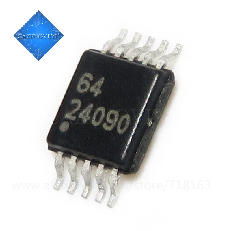 10pcs/lot BQ24090DGQR BQ24090 24090 MSOP-10 In Stock