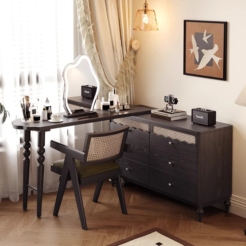 

Зеркало, современный туалетный столик, аксессуары для хранения, роскошный туалетный столик для спальни, гостиная для девочек, европейская мебель Penteadeira