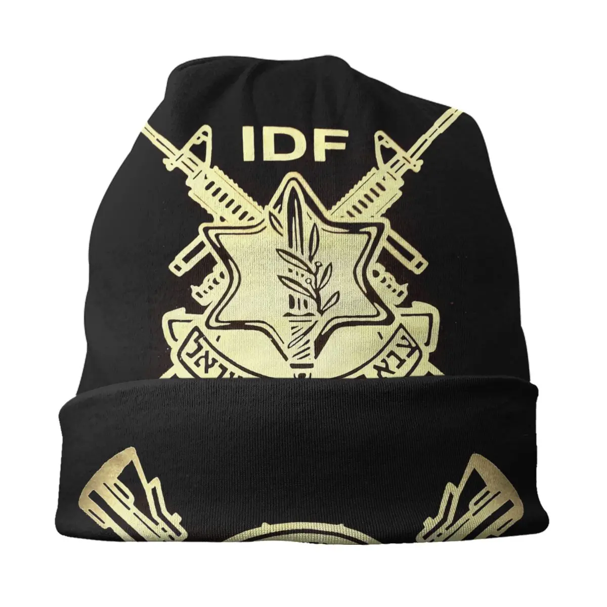 Israël Defensie Troepen Skullies Mutsen Cool Winter Warm Mannen Vrouwen Breien Hoed Unisex Volwassen Militair Leger Idf Motorkap Hoeden