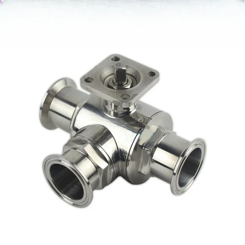 

Electric Sanitary Clamp Ball Valve, Food Grade 304/316 Stainless Steel Two-way Three-way Ball Valve Diversion Electric Valve